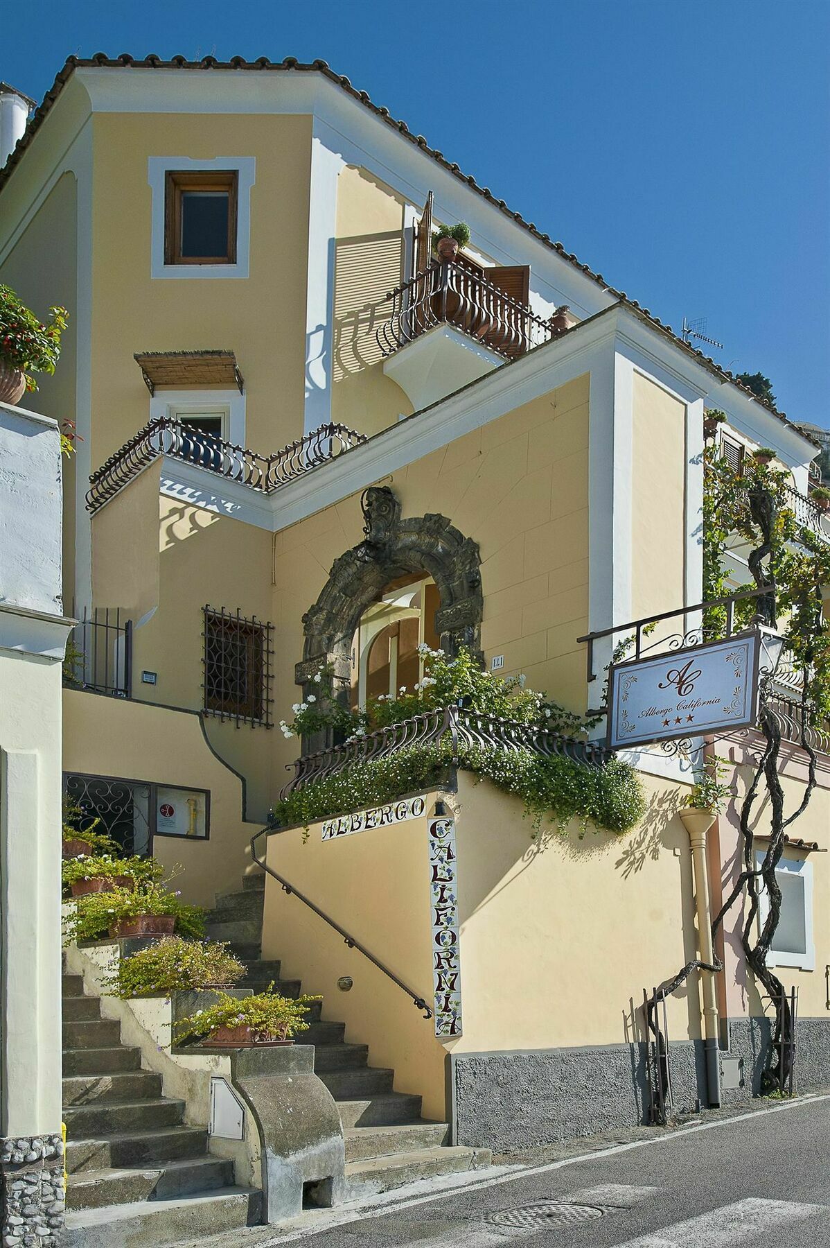 Albergo California Positano Exteriér fotografie